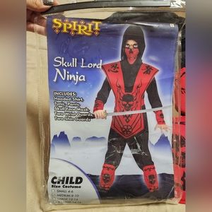 Spirit- Skull Lord Ninja Costume(M 8-10)